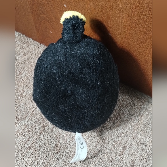 Angry Birds Plush Black Bird Crow Around Toy Stuffed Animal 5" NO SOUND 2010 - Picture 5 of 13